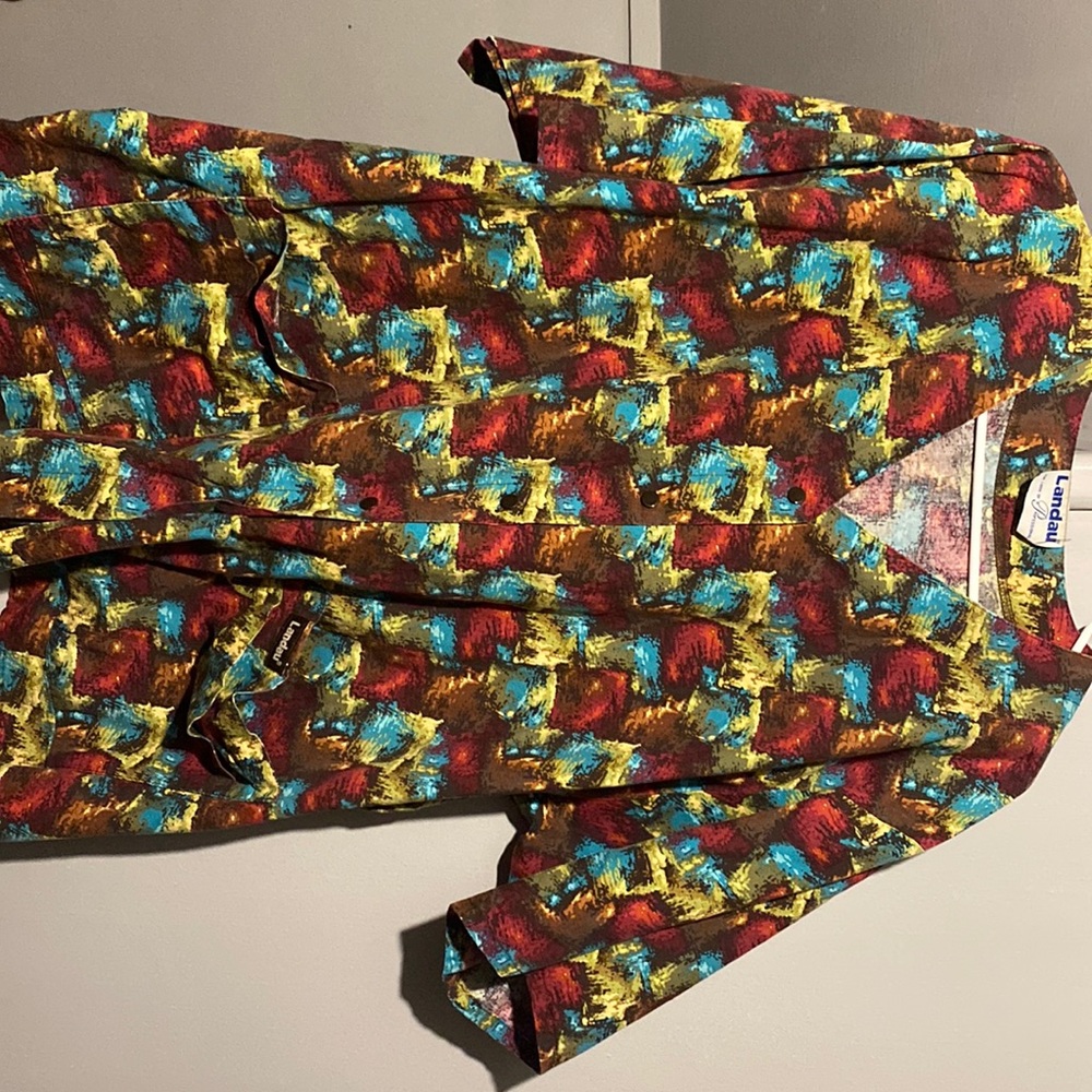 Multi Color Scrub Jacket